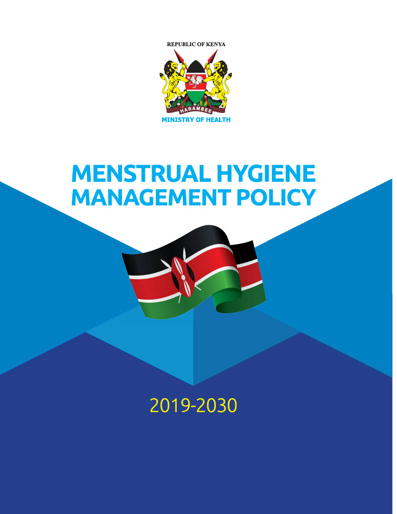 Kenya Menstrual Hygiene Management Policy 2019–2030 cover